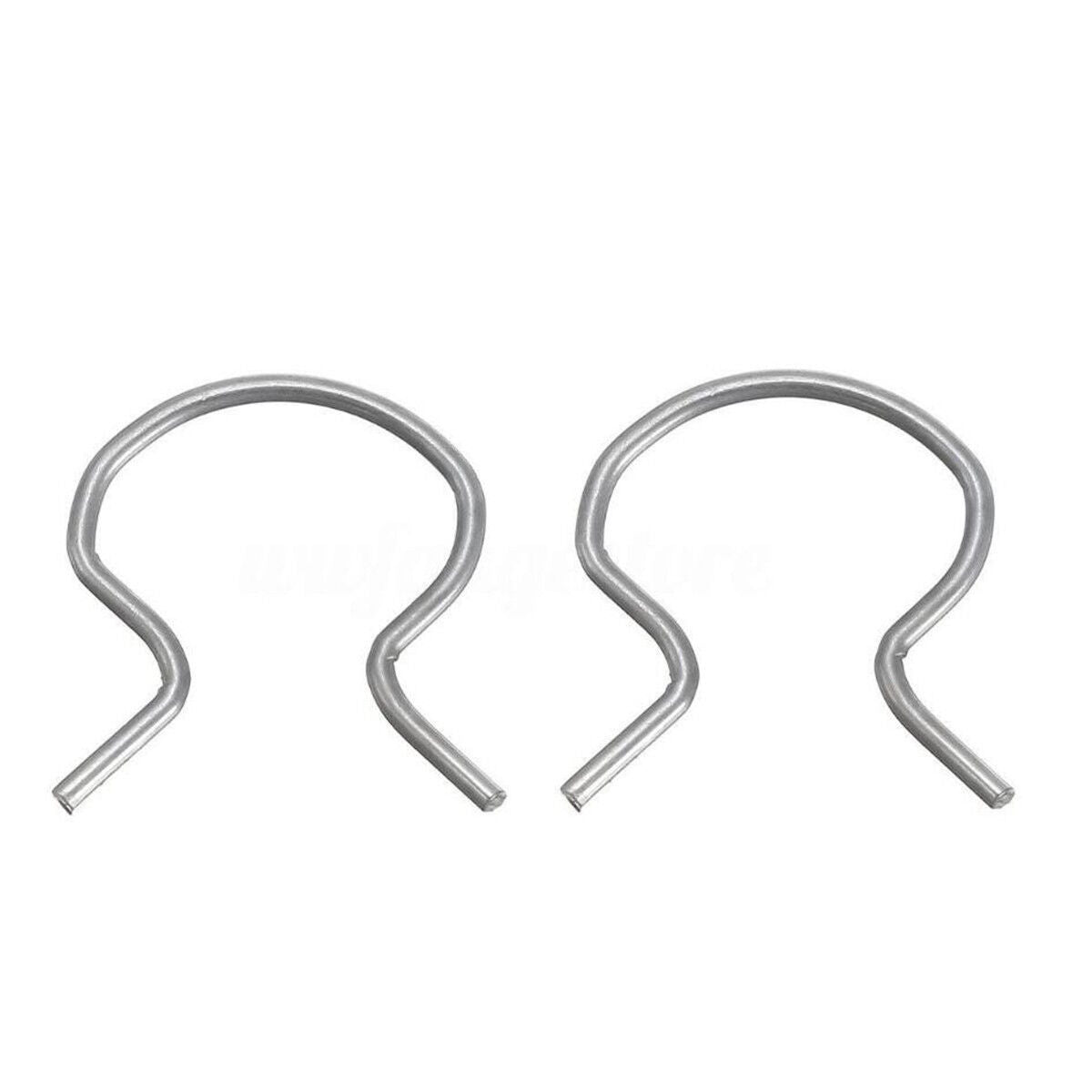 6Pcs Door Window Metal Clip Crank Retainer Roll Up Winder Handle Retaining Clip