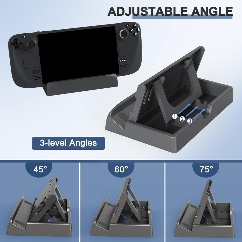 Cellphone Cradle Desktop Dock Adjustable Phone Holder for Cellphone Tablets