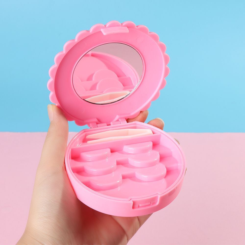 Case Pink False Eyelash Box Lashes Container Box Lashes Organizer Makeup Tool