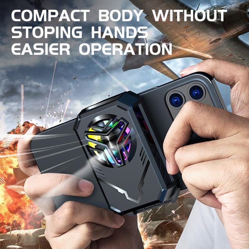 F30 Wireless Charging Semiconductor Phone Radiator Heatsink Back-clip Cooler
