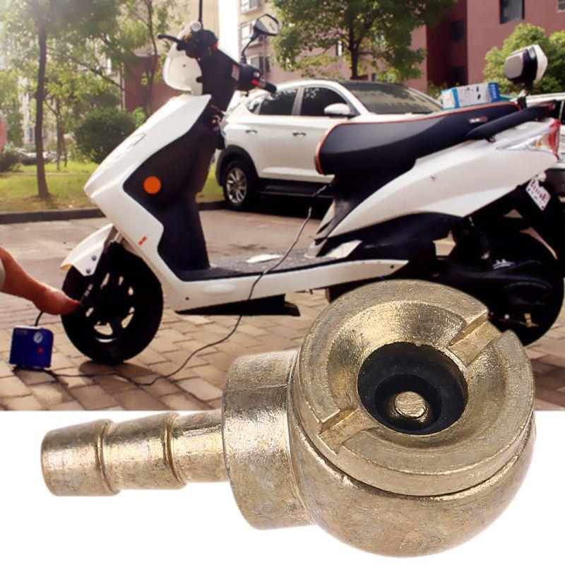 Air Chuck 1/4" Heavy Duty Tire Chuck with Clip for Inflator Gauge Air Compressor