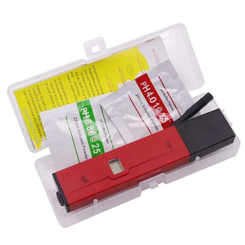Pocket Pen Water Test ATC Digital PH Meter Tester PH-009 IA 0.0-14.0pH Aquarium