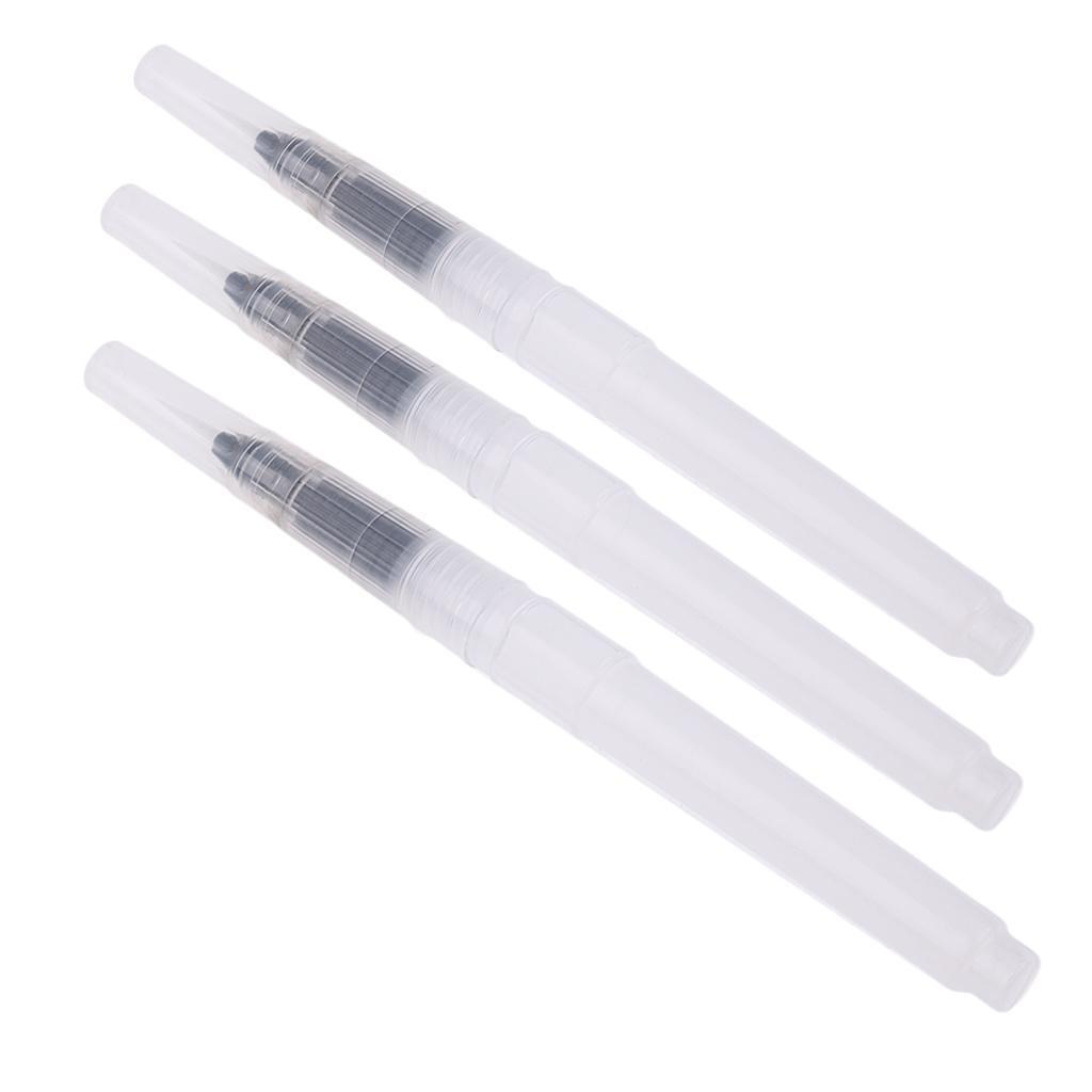 3 Pcs Watercolor Brush Pen Artist Calligraphy Pen For Painting And Drawing