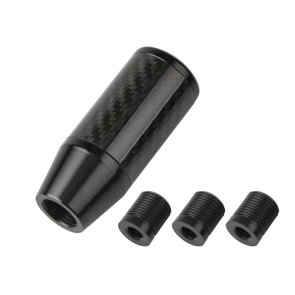 Carbon Fiber Gear Shift Knob Universal Automobile Shifter Lever Stick Knob