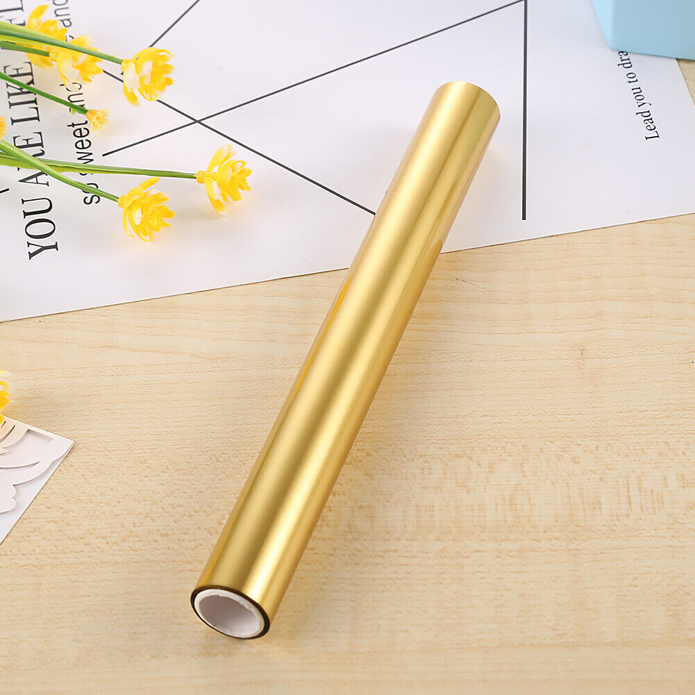 19.3cmx5m Heat Activated Foil Hot Stamping Foil Transfer Paper Roll (D)