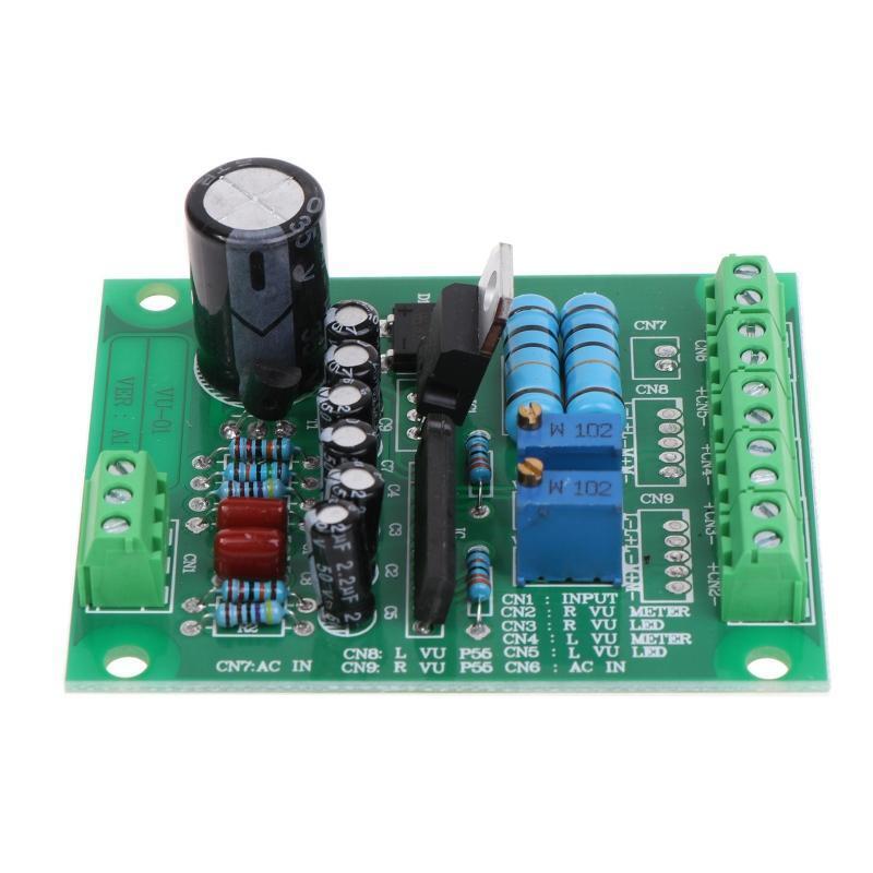 Amplifier DB Audio Level Panel Meter VU Backlight Driver Board 12V Input Backlit