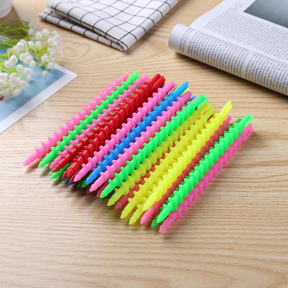 Long Spiral Hair Perm Rod Hairdressing Styling Curler Rollers (04 30pcs)