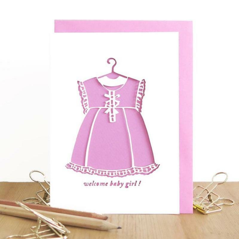 Baby Girl Dress Metal Cutting Dies Stencil Scrapbooking DIY Album Stamp  Emboss