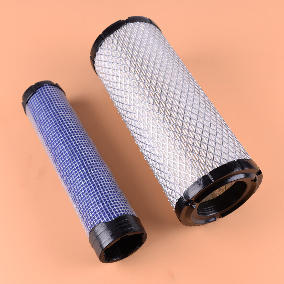 Kit Air Filter Fit for BOBCAT 6672467 6672468 DONALDSON P821575 P822858 2pcs Lid