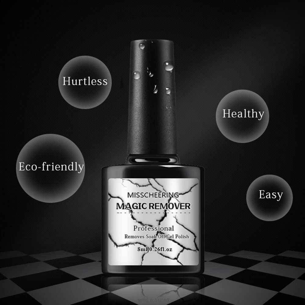 Art Soak off  No Harm Acrylic UV Gel Burst Nail Gel Magic Remover Nail Polish