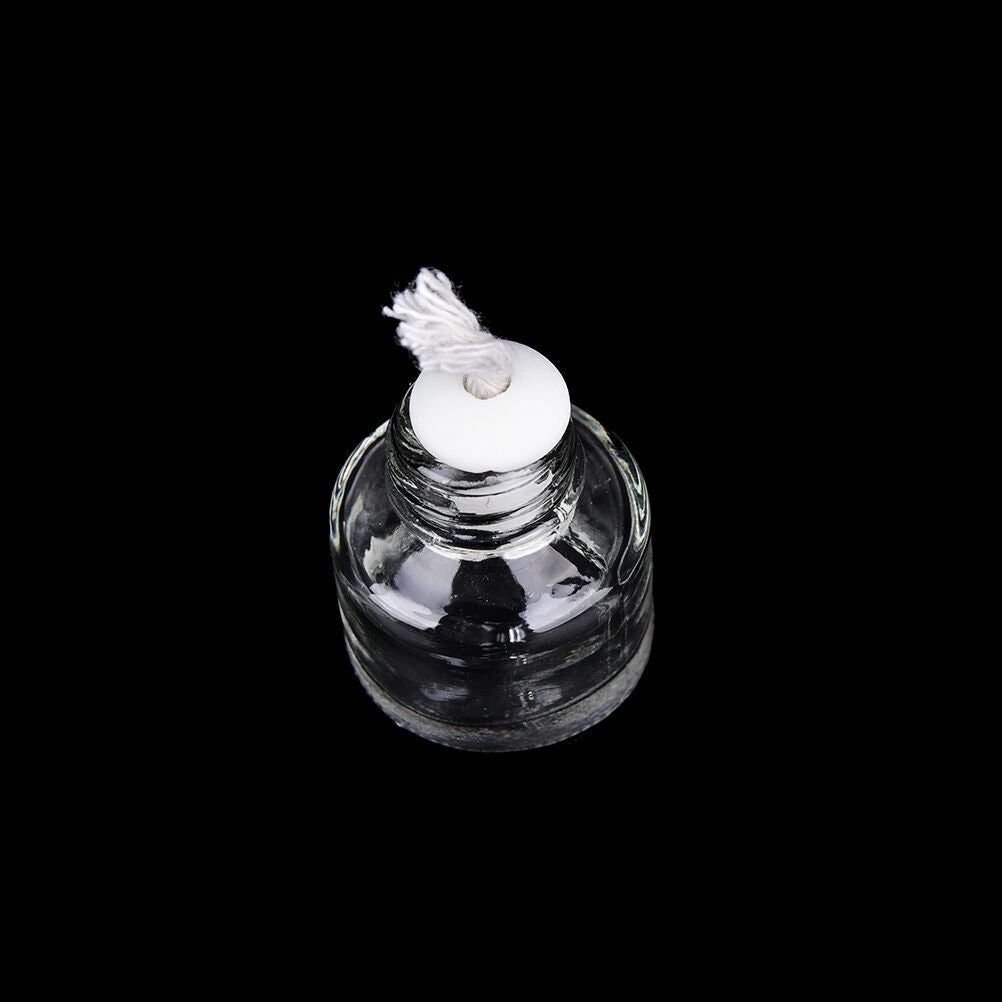 Durable Alcohol Burner Burning Lamp Clear Glass Lab Equipment Heating 25ml JR