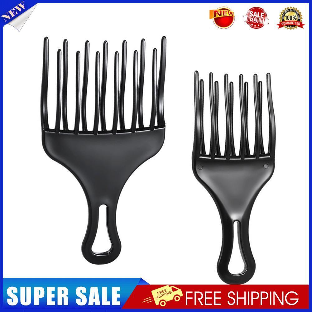 Hairdressing Fork Comb Afro-comb Smooth Hair Styling Tools Hairbrush (C)