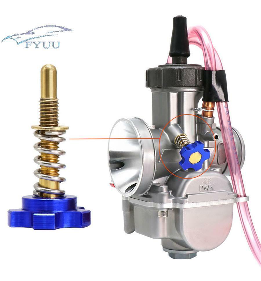 1x Motorcycle Air Fuel Mixture Idle Speed Adjuster Screw For Keihin PWK 21-34mm