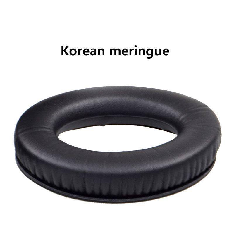 1Pair Black Leather Replacement Earpads Ear Pads Cushions Cover for HyperX Cloud