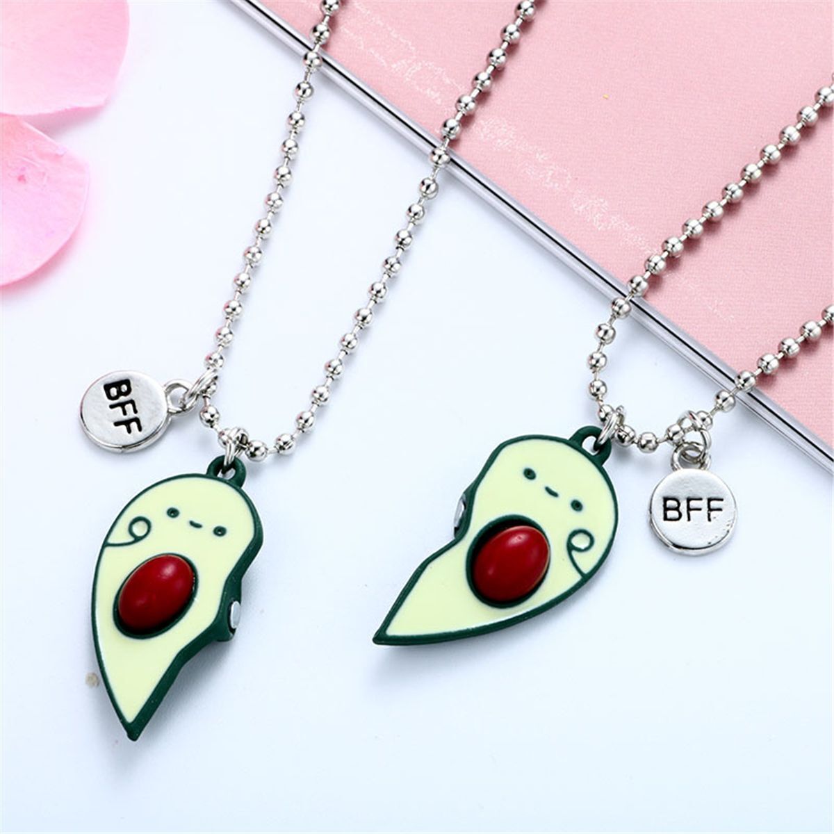 Magnet Friends Simple Necklace Fruit Necklace Couple Necklace Accessories