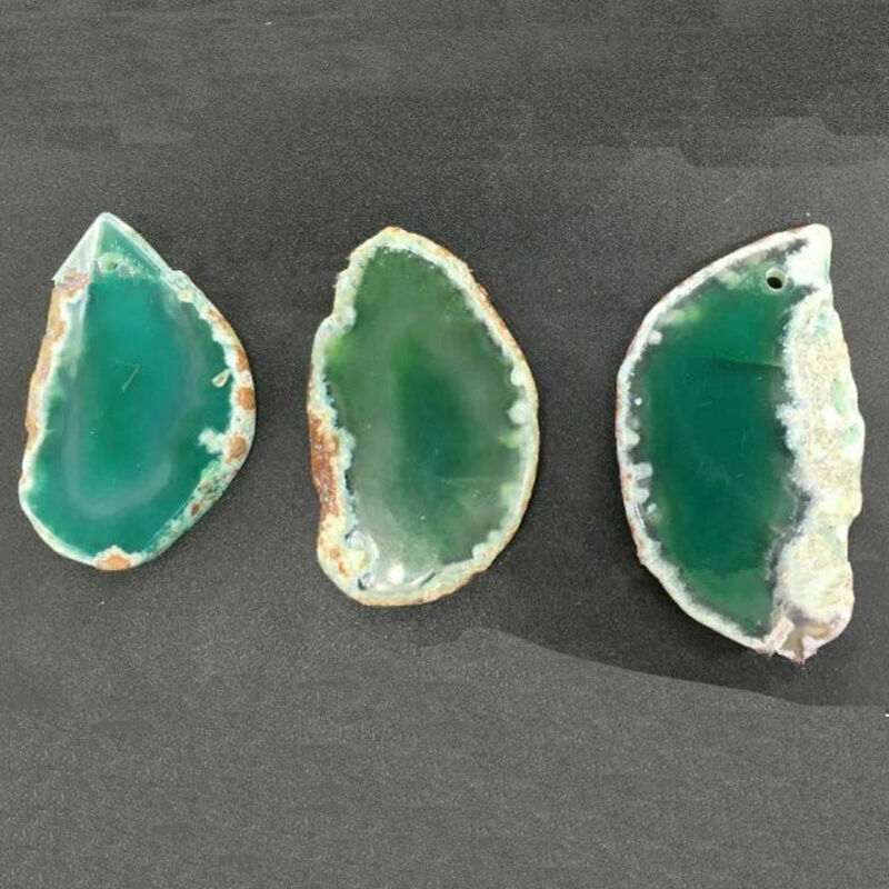 Natural Agate Slices Geode Polished Slab Brazil Crystal Quartz Ornaments Random