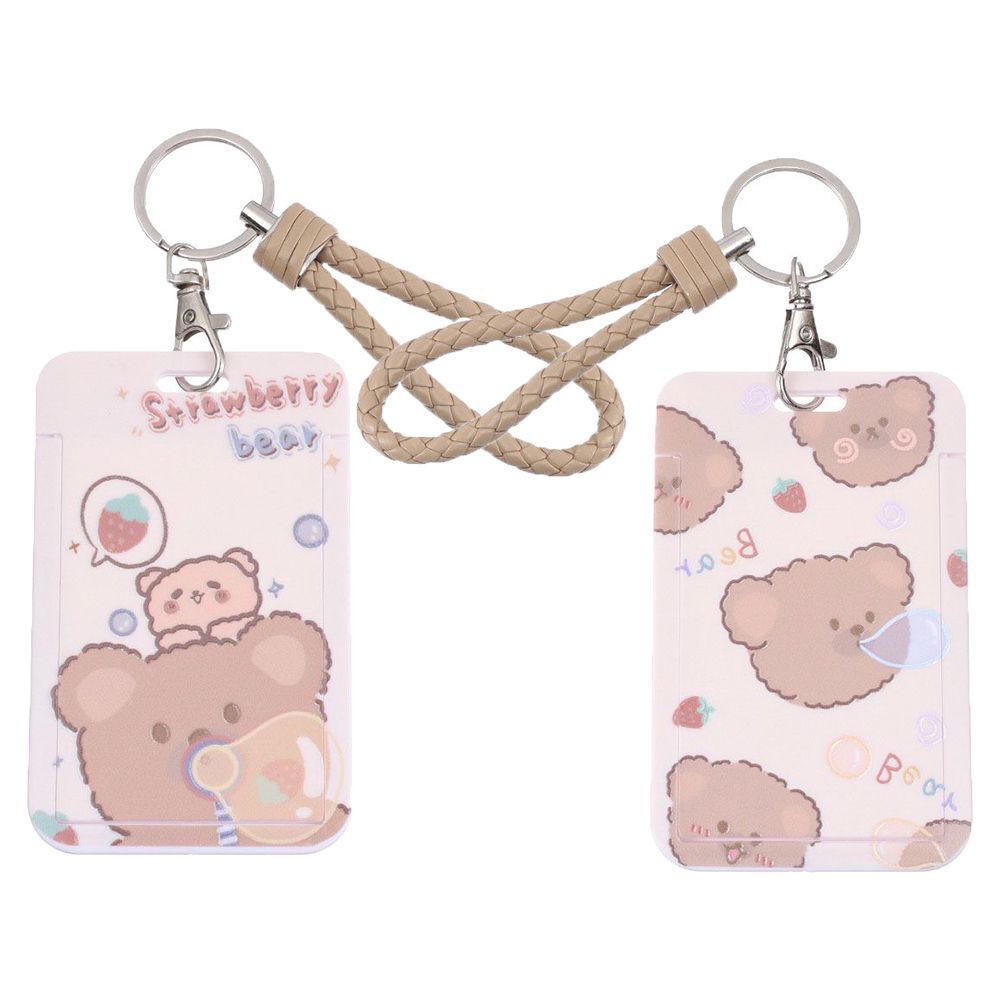 Cute Bus Card Case Bank Card Holder Identity Badge Cover ID Credit Holder