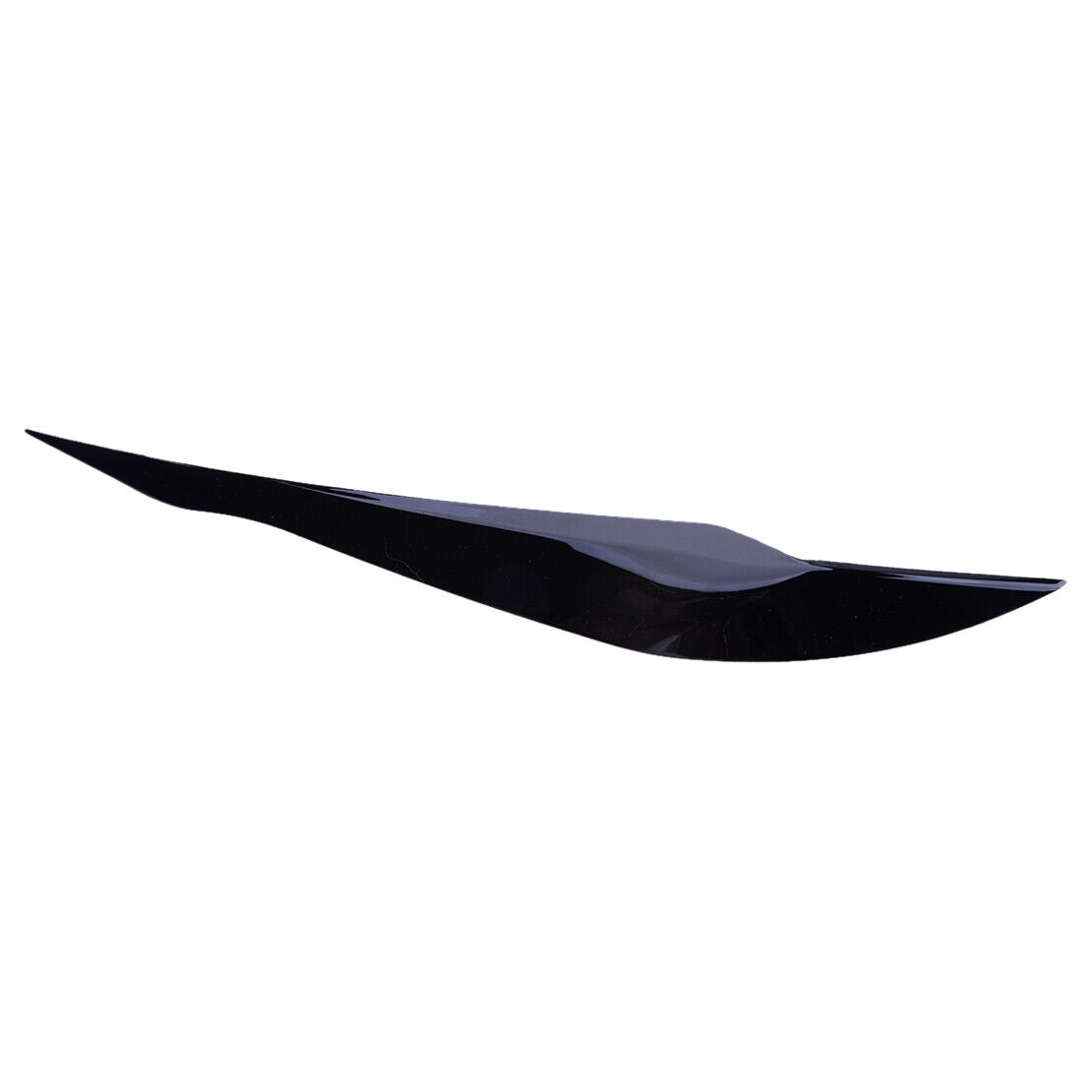 Gloss Black Headlight Eyebrows Eyelid Cover fit for BMW F30 F31 318i 12-18 New