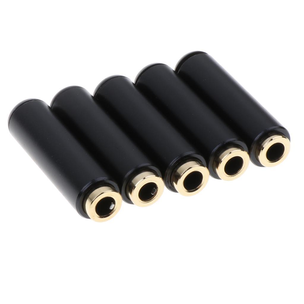 5 Packs 3.5mm Female Soldering Type Plugs Connector, Compatible for Earphone