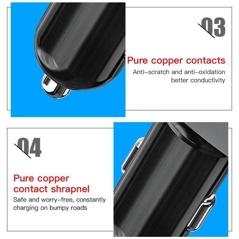 Compatible with Mavic 3/Mavic Mini 2,100W Car Charger Drone Accessories