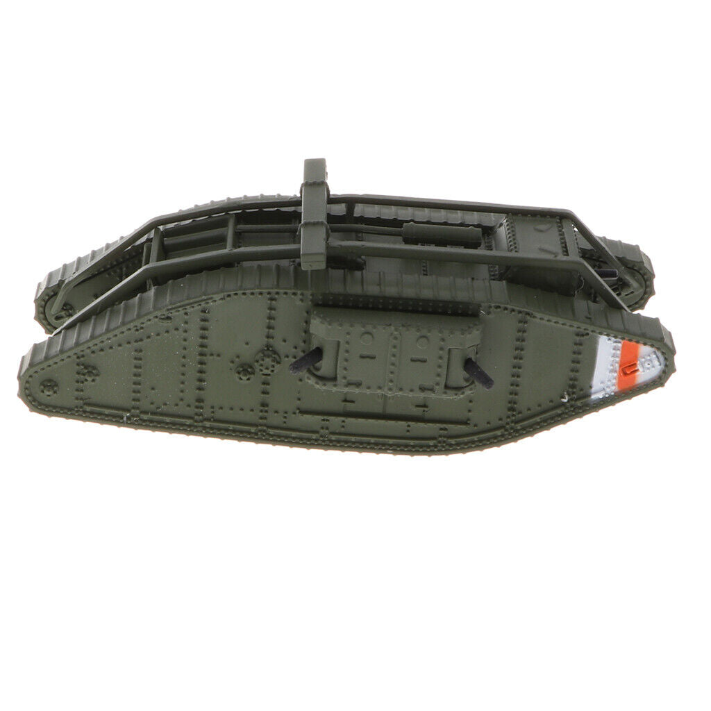 1/100 Simulation die casting Britain MK. IV  Tank - WWI Armored Army Vehicle