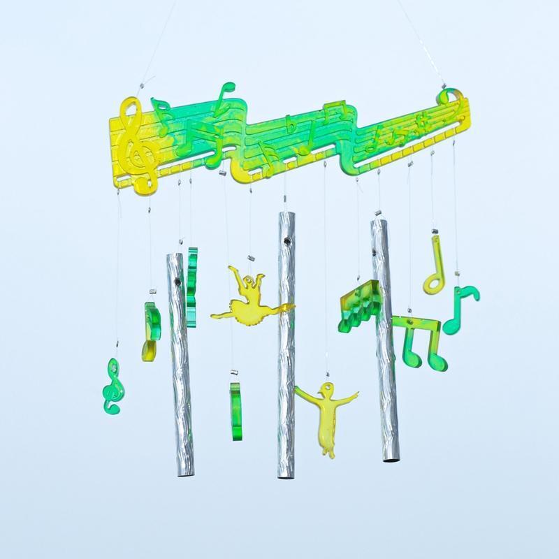 Epoxy Diy Mold Ins Wind Chime Combination Note Wind Chime Set Door Pendant Charm