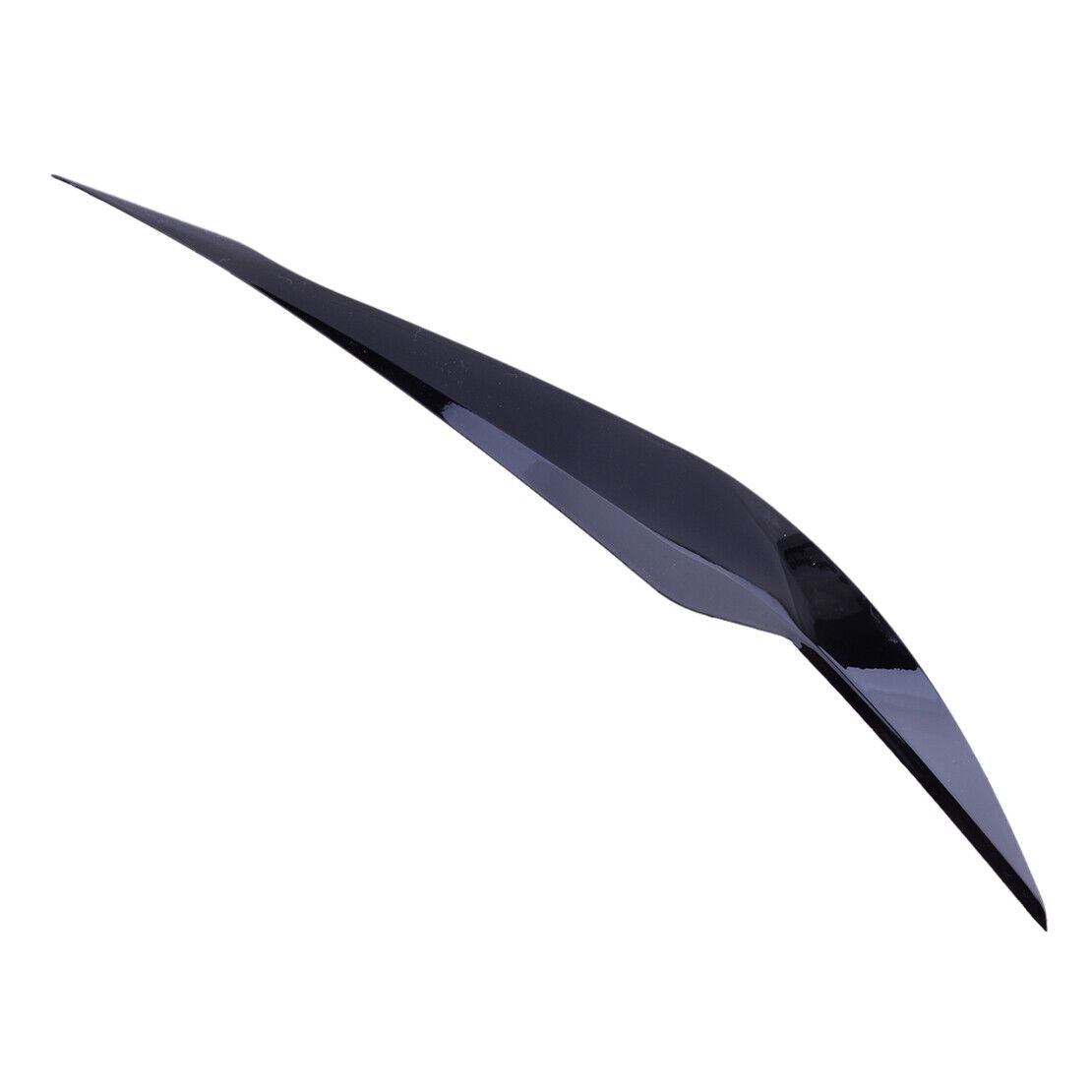 Gloss Black Headlight Eyebrows Eyelid Cover fit for BMW F30 F31 318i 12-18 New