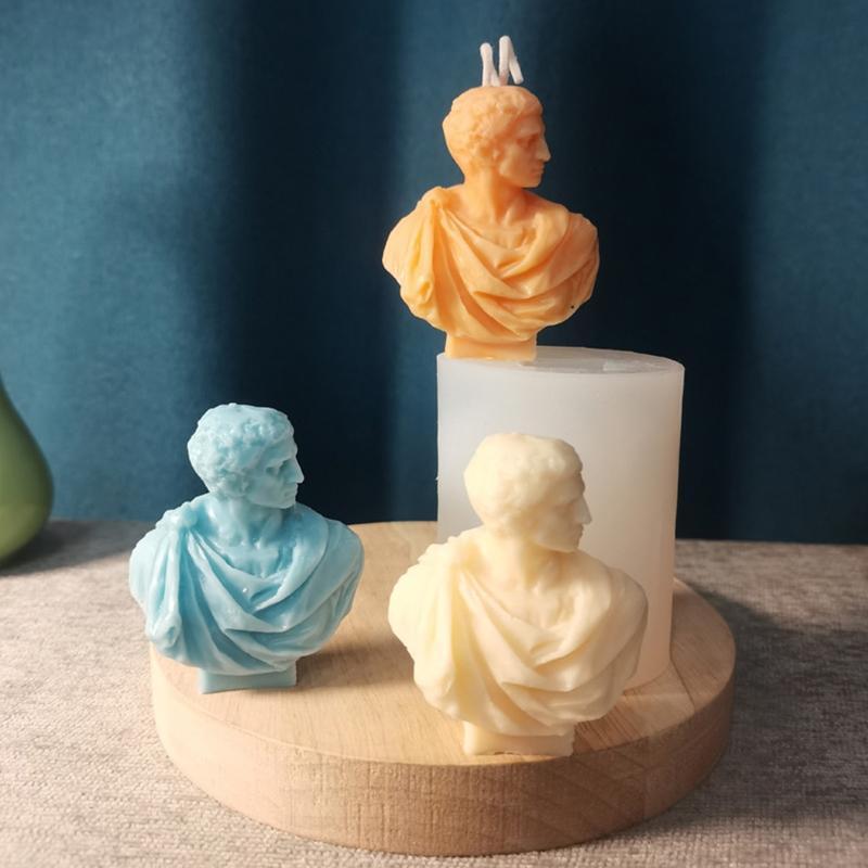 Silicone Mold for DIY Candle Ornament Soap Mould Handicrafts Making Tool