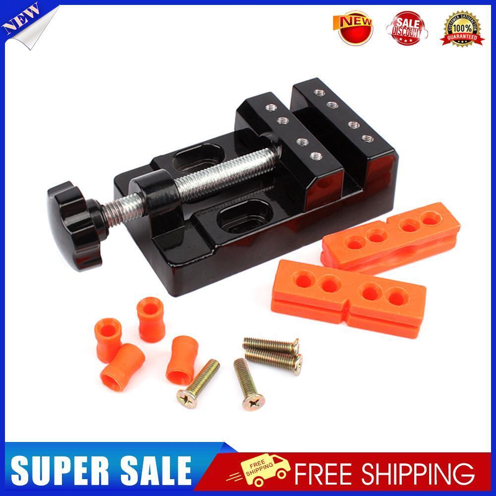Universal 57mm Adjustable Mini Jaw Bench Clamp Drill Press Fixed Table Vise