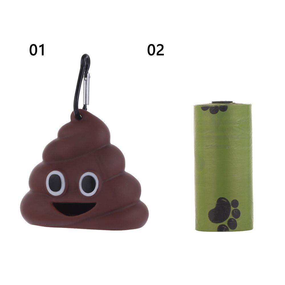 Pet Supplies Dog Dispenser Cat Trash Carrier Poop Bag Pet Waste Bag Dispenser