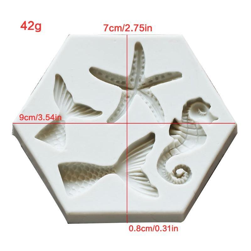 DIY Silicone Material Mold Chocolate Biscuit Fondant Cake Decor for Baking Lover