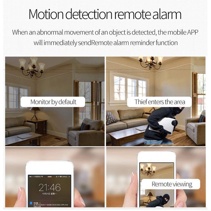 Mini Camera Wireless Small Camera Remote Viewing for Security with Phone APP