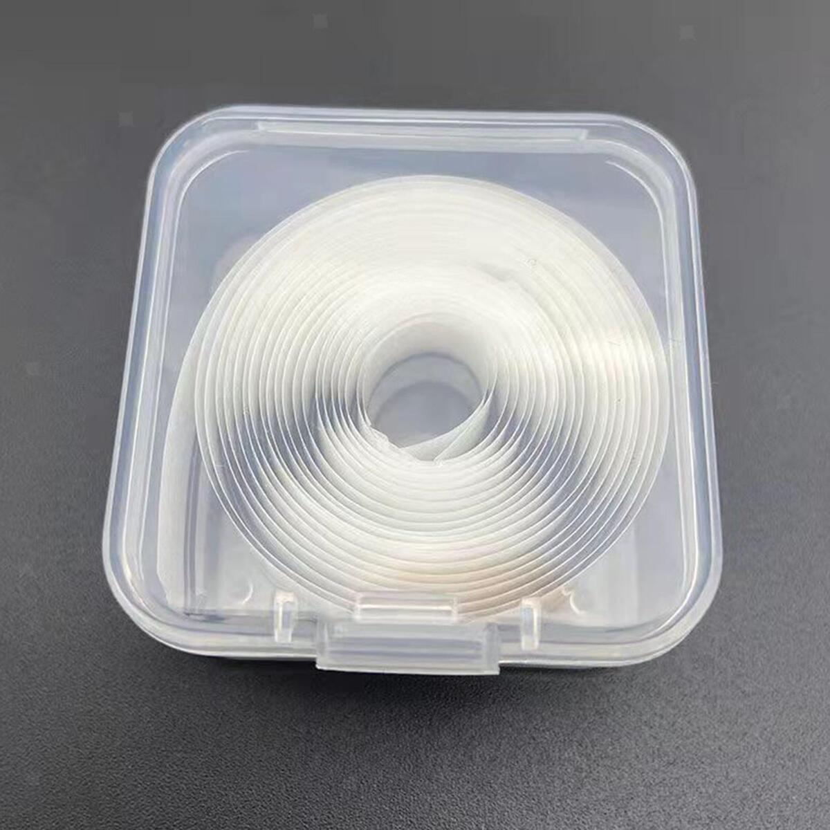 1 Meter Self Adhesive Eyelash Glue Strips, No Glue Needed Easy to Wear Reusable