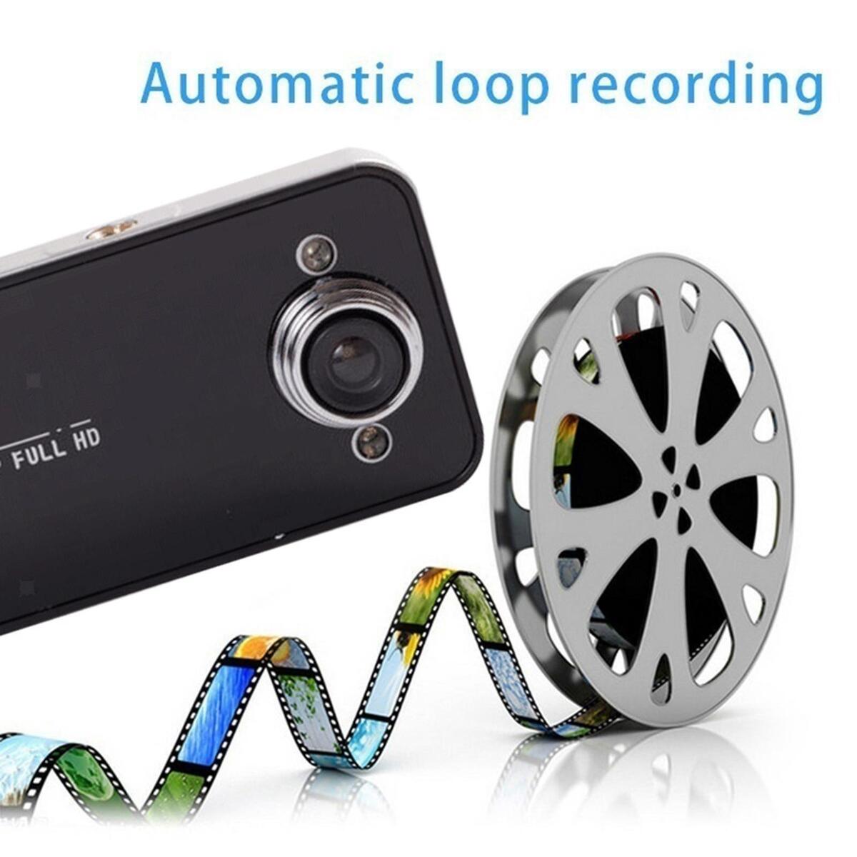 HD 1080P Dashcam Car DVR Vehicle Video  Cam Recorder  Motion