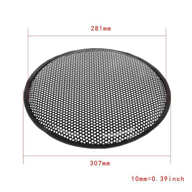 Speaker Grill Cover Guard Protector Grille Subwoofer Car Audio Subs Woofer 12"
