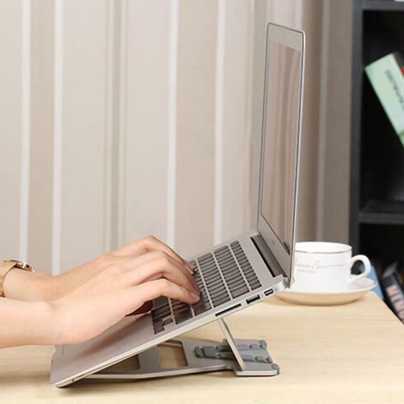A2 Laptop Stand Computer Holder Bracket Foldable Adjustable for 11-15" Notebook