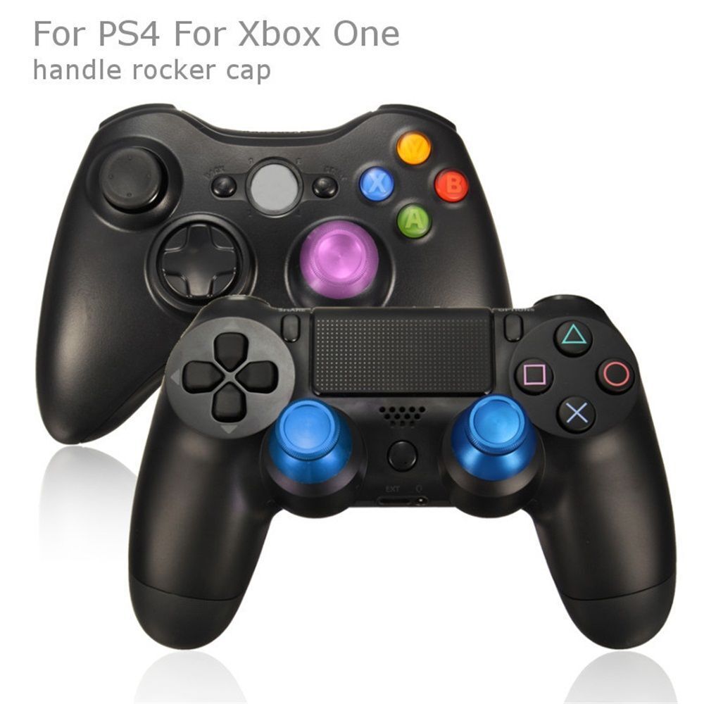Caps Cover Grip Aluminum Controller Joystick Analog Thumbstick For PS4 Xbox One