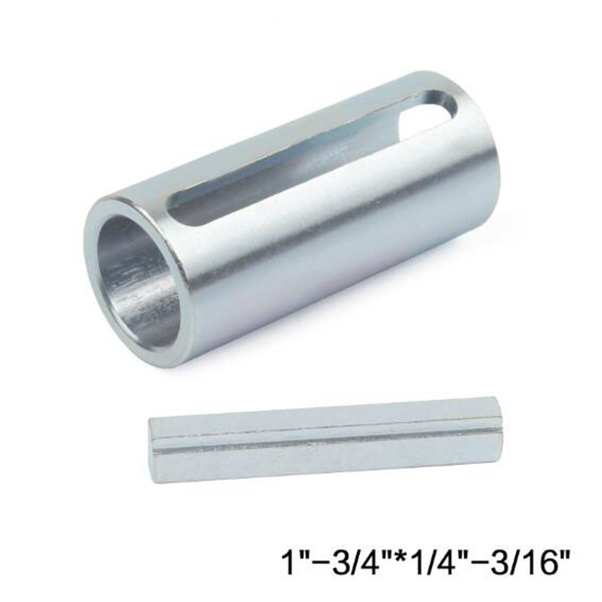 3/4" to 1" Inch W/STEP Key Gas Engine Pulley Crank Shaft Socket Adapter Parts