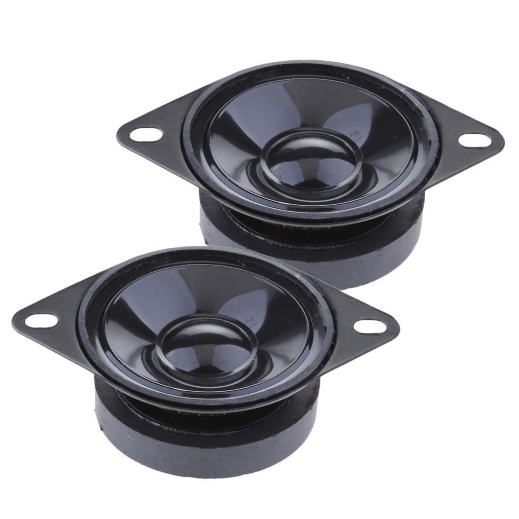 MagiDeal 2x 2 Inch Car Audio  3 Way Speakers 5W 4Ohm Replacement Repair Kit