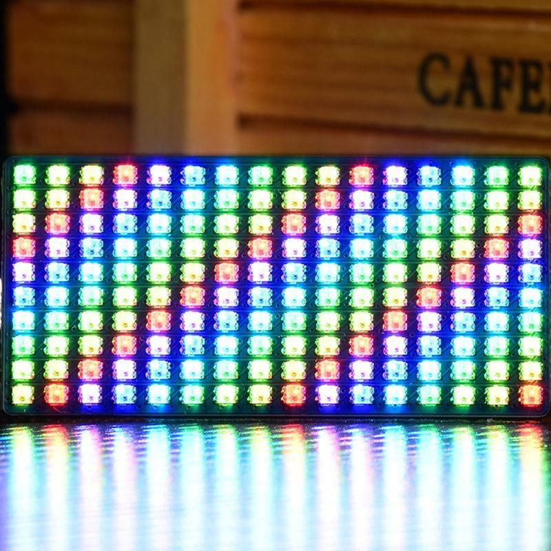 Full-Color RGB LED matrix Panel Module Breakout HAT for RPI Raspberry Pi Pico