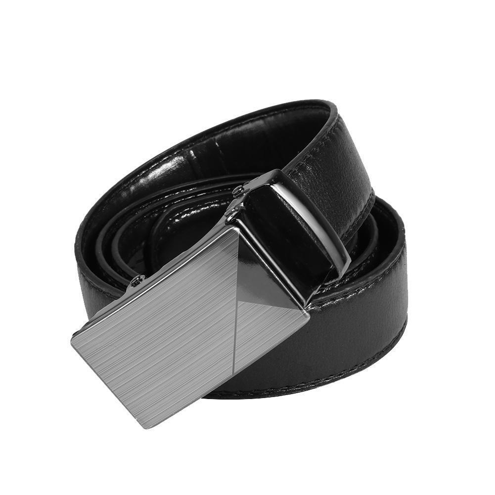 Men Classic Belt PU Business Casual Straps Fashion Automatic Buckle (012)