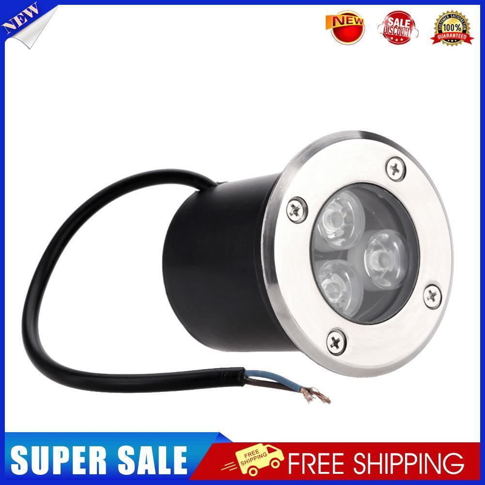 3W LED Underground Light IP65 Buried Recessed Floor Outdoor Lamp White