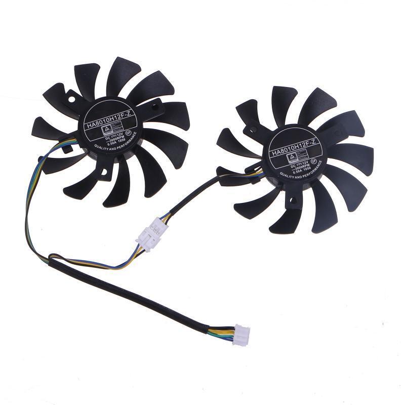 Video Card Fans HA8010H12F-Z 75mm for MSI GTX660 GTX670 680 R6790 Graphics Card