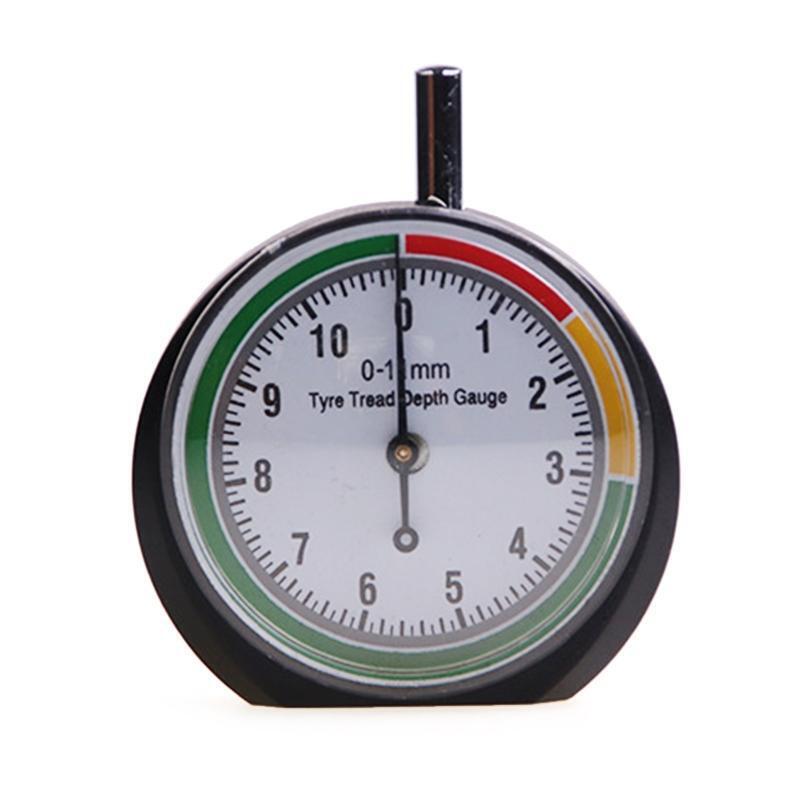 Tire T read Depth Gauge Dial Type Tire Depth Gauge for Motorcycle Car Truck