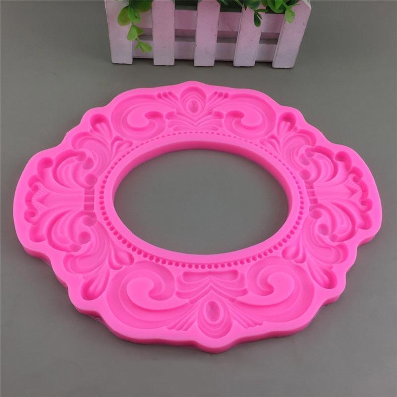 DIY Frame Silicone Chocolate Moulds Pastry Cake Decorating Gadgets Fondant Molds