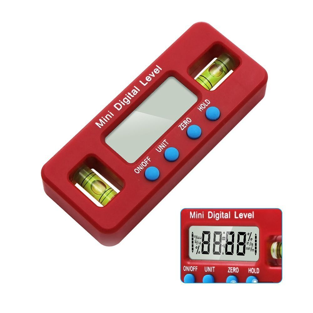 Display Protractor Inclinometer Angle Measuring Finder Water Proof Level Box