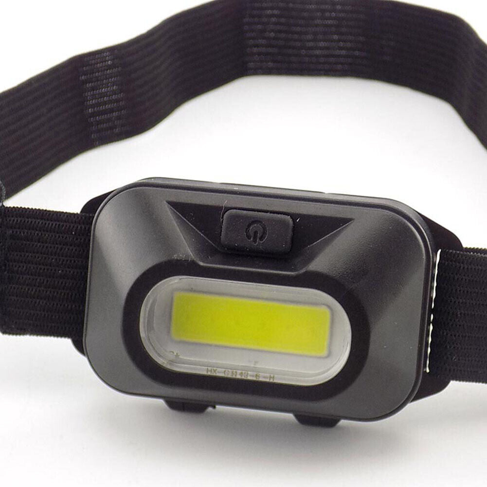 5W COB LED Headlamp Headlight 3 Modes Waterproof Outdoor Cycling Torch