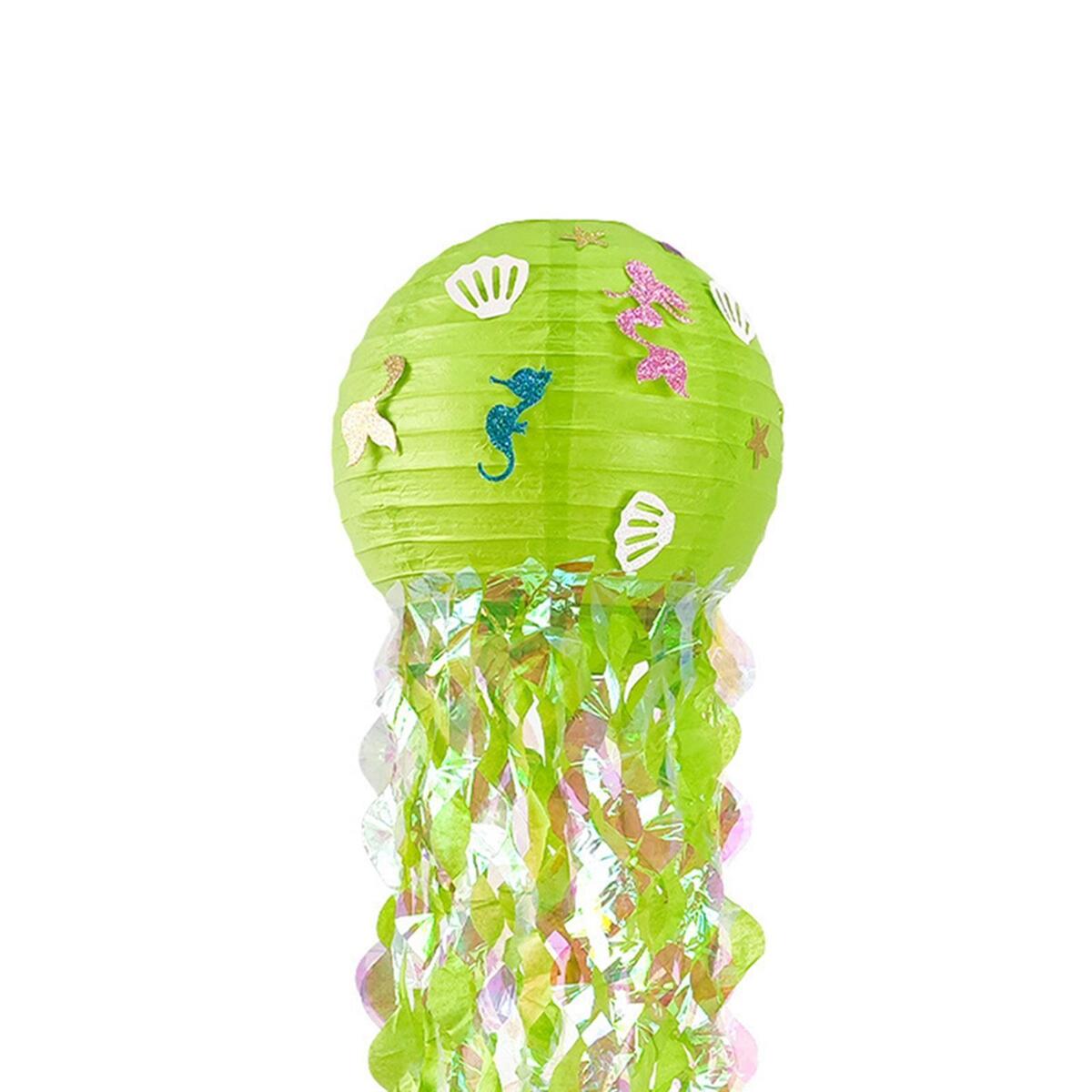 2 Piece Mermaid Party Jellyfish Mermaid Lamp DIY Party Decoration