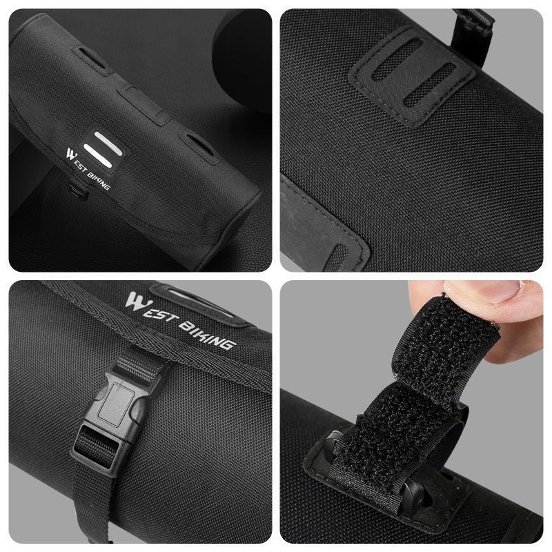 Bike Handlebar Bag Bike Pocket Bicycle Bag Handlebar Bike Pouch for Handlebar 2L