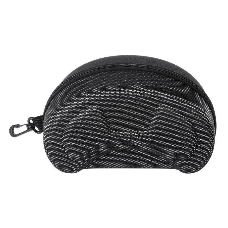 Protection EVA Ski Goggle Case Sunglasses Carrying Zipper Buckle Hard Box Holder